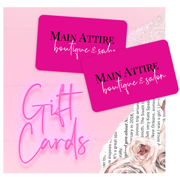 Shop Main Attire Gift Cards