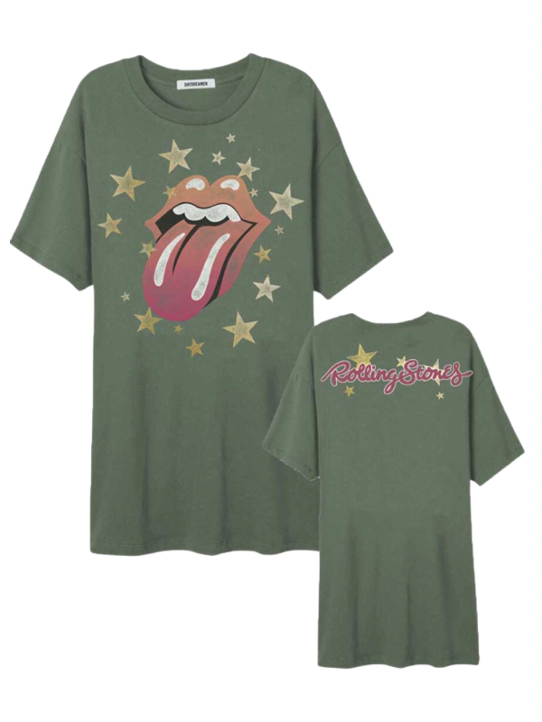 Daydreamer Rolling Stones Tee Dress