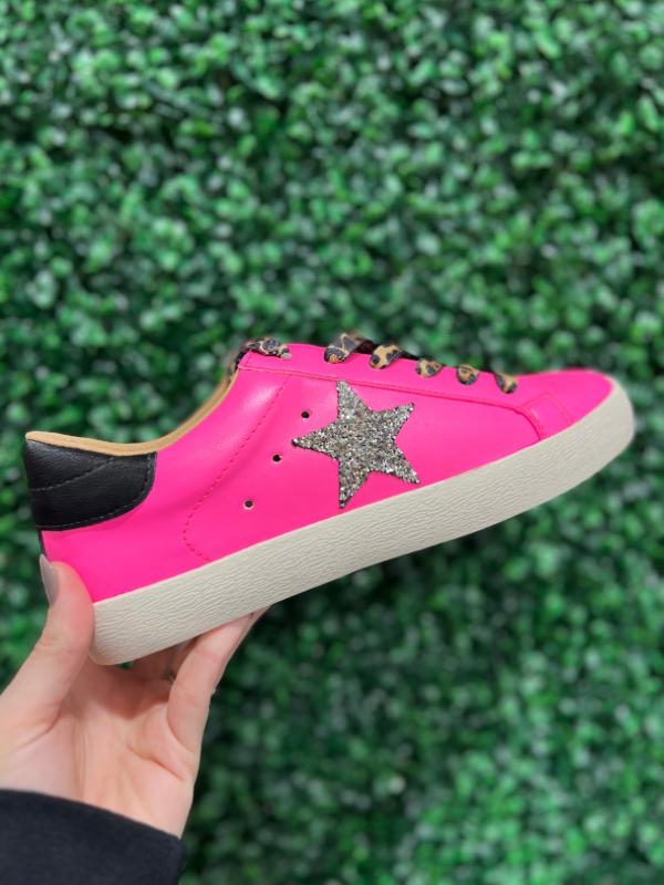 Neon Star Sneakers