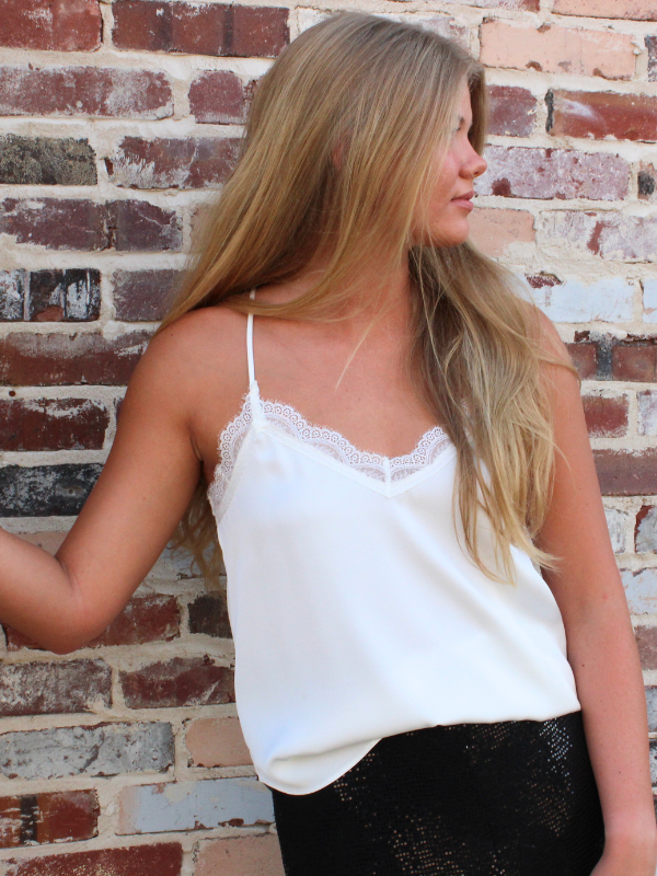 White Lace Cami