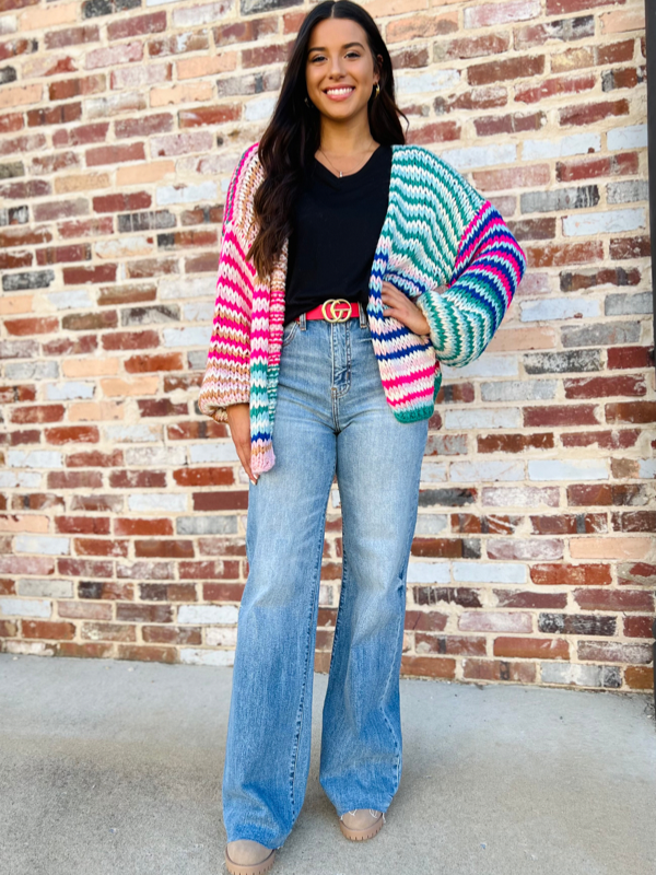 Daze Far Out High Rise Wide Leg